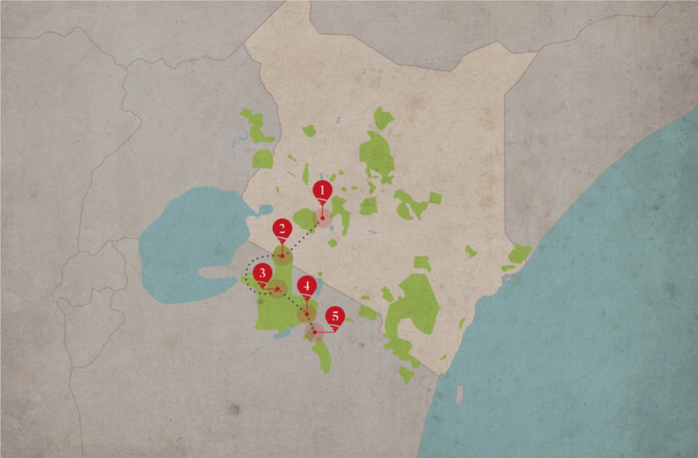 13-Day From Kenya to Tanzania and Zanzibar — plate 01
