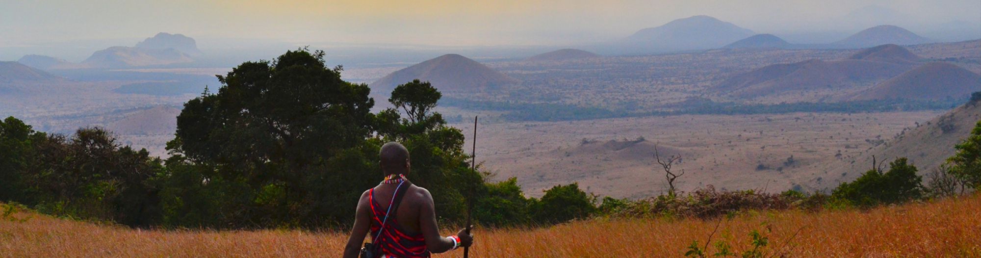 With our Maasai friends